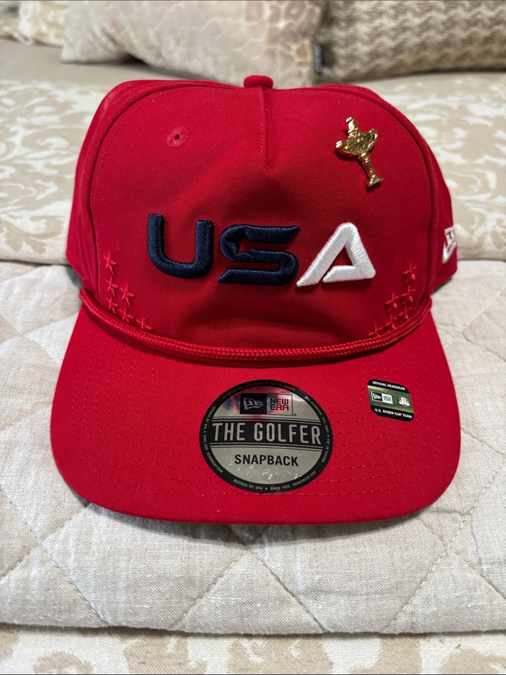 USA Ryder Cup Golf SnapBack Hat